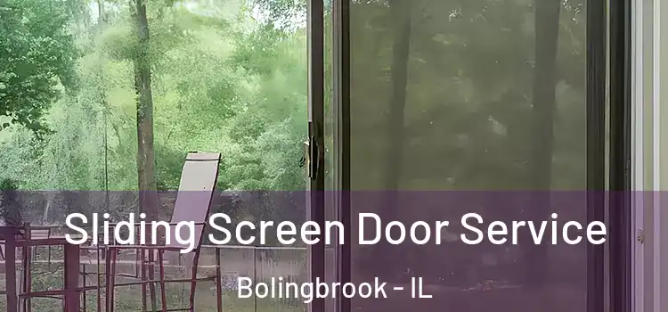 Sliding Screen Door Service Bolingbrook - IL